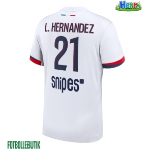 Paris Saint-Germain Lucas Hernandez #21 Bortatröja 2025-26 Kortärmad